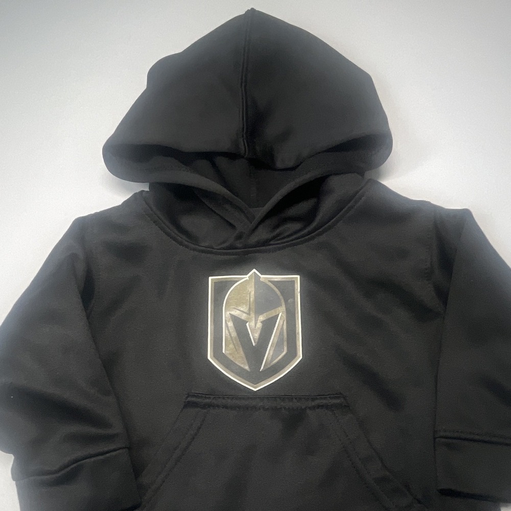 NHL Vegas Golden Knights Officially Licensed Black Hoodie Size 18M